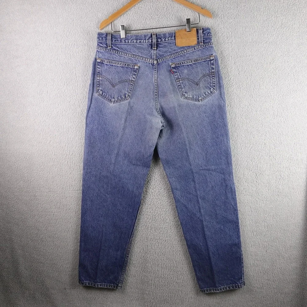 Vintage Levis 550 Relaxed‎ Fit Mens Jeans Blue Denim W36 L32 Style Medium Wash